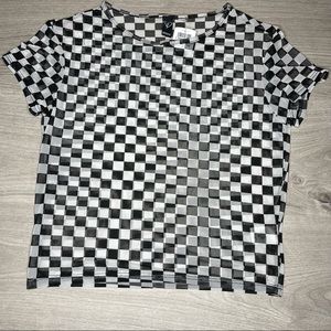 Windsor Checker See Through Shirt